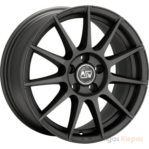 MSW 85 6.5x16 4x108 ET25, melns · spīdīgs