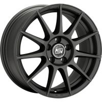 MSW 85 7x17 4x100 ET37, melns · spīdīgs
