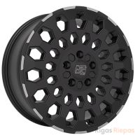 MSW 99 Van 8x17 5x127 ET37, black · polished (Matt Black Lip Polished)