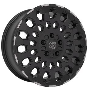 MSW 99 Van 8x17 5x127 ET37, black · polished (Matt Black Lip Polished)