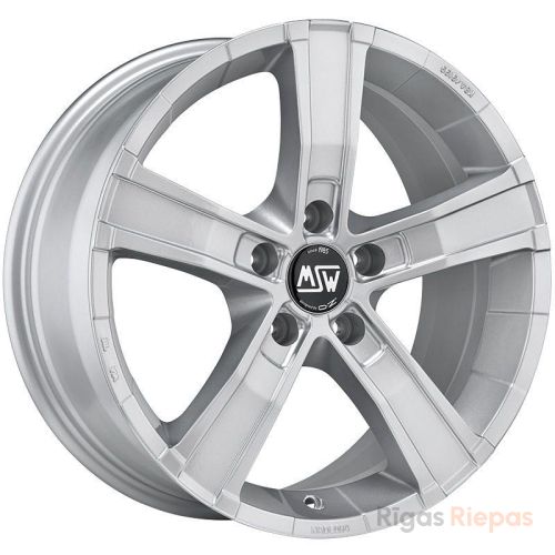 MSW Sahara 5 8x18 5x150 ET35, silver (Full Silver)