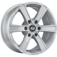 MSW Sahara 6 8x18 6x114.3 ET35, серебристый (Full Silver)