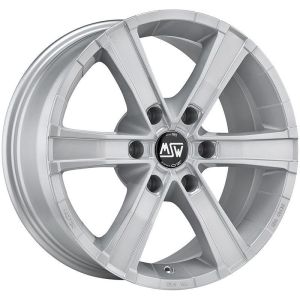 MSW Sahara 6 8x18 6x114.3 ET35, серебристый (Full Silver)