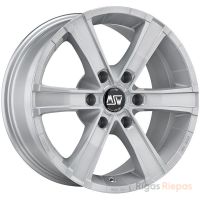 MSW Sahara 6 8x18 6x114.3 ET35, silver (Full Silver)