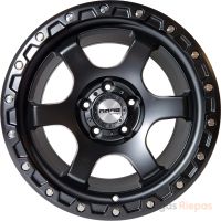 Nano 3S240 8.5x17 5x127 ET0, melns · matēts (Full Matt Black)