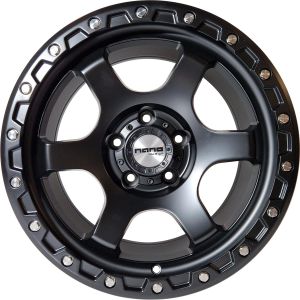 Nano 3S240 8.5x17 5x127 ET0, black · matte (Full Matt Black)