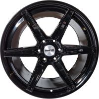 Nano 5774 9.5x20 6x139.7 ET12, чёрный · глянцевый