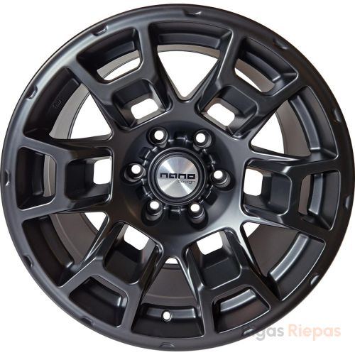 Nano 5914 8.5x17 6x139.7 ET-10, чёрный · матовый (Full Matt Black)