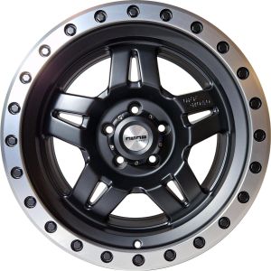 Nano 5942 8.5x17 5x120 ET0, melns · pulēts