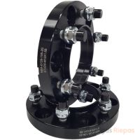 NBA disku starplika 20 mm 6x139.7, ar tapskrūvēm, melna