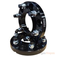 NBA wheel spacer 20 mm 6x139.7, with studs, black