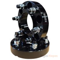 NBA wheel spacer 30 mm 6x139.7, with studs, black