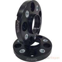 NBA wheel spacer 20 mm 5x120, with threaded holes, black