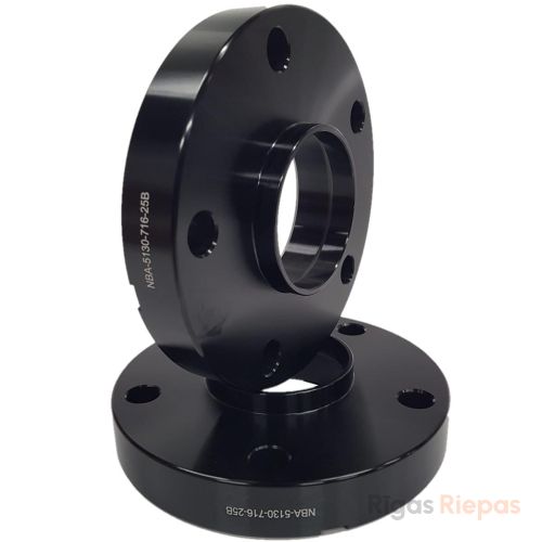NBA wheel spacer 25 mm 5x130, black