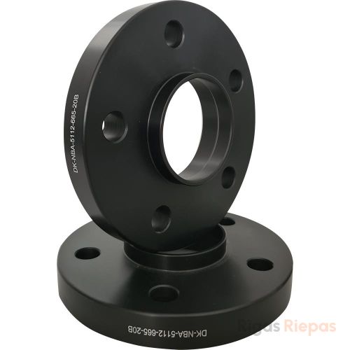 NBA wheel spacer 20 mm 5x112, black