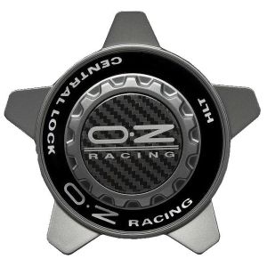 OZ Racing 81210325 центральный колпачок, чёрный, M668 Grigio Corsa
