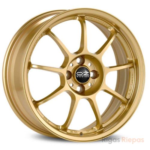 OZ Racing Alleggerita HLT 11x18 5x130 ET63, золотистый (Race Gold)