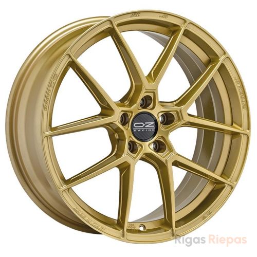 OZ Racing Estrema GT HLT 8.5x18 5x114.3 ET45, gold (Race Gold)