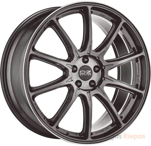 OZ Racing Hyper XT HLT 9.5x21 5x120 ET40, антрацитовый (Star Graphite)