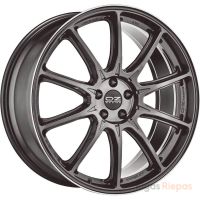 OZ Racing Hyper XT HLT 9x22 5x108 ET42, antracīta · pulēts (Star Graphite Diamond Lip)