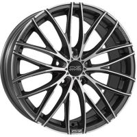 OZ Racing Italia 150 8x17 5x110 ET38, антрацитовый · полированный (Matt Dark Graphite Diamond Cut)