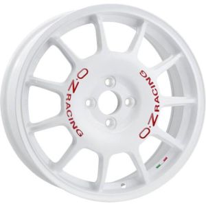 OZ Racing Leggenda 7x17 4x100 ET37, белый (Race White Red Lettering)