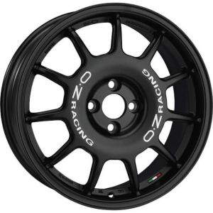 OZ Racing Leggenda 7x17 4x108 ET25, чёрный · матовый (Matt Black White Lettering)