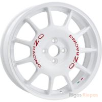 OZ Racing Leggenda 7x17 4x100 ET37, белый (Race White Red Lettering)
