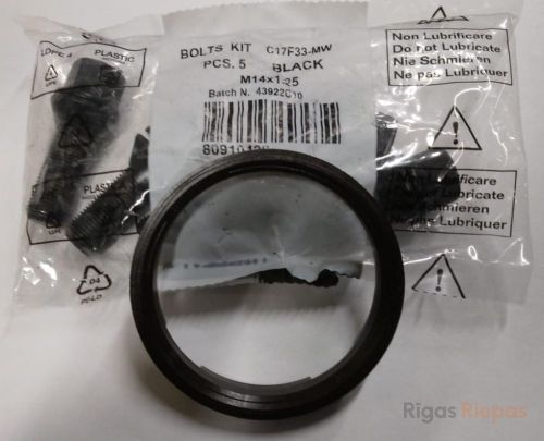 OZ Racing montāžas komplekts, M14x1.25x33 60° 17 mm