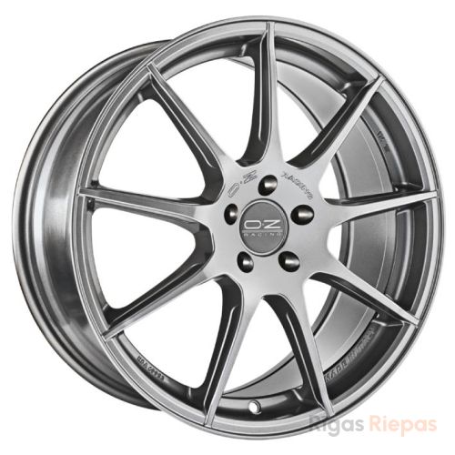 OZ Racing Omnia 7.5x17 5x112 ET35, antracīta (Grigio Corsa Bright)