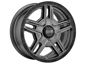 OZ Racing Rally Adventure 8x17 5x160 ET45, anthracite · matte (Matt Graphite / Black Lip)