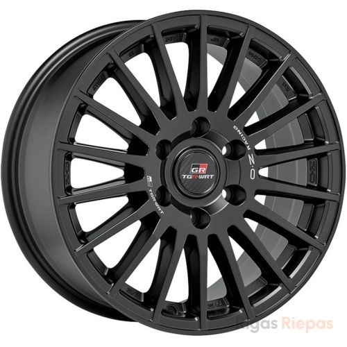 OZ Racing Rally Desert TGR-WRT 8x18 6x139.7 ET50, black · matte (Matt Black + Silver Lettering)