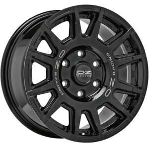 OZ Racing Rally Legend 8x17 5x127 ET20, black · gloss (Gloss Black + Dark Lettering)