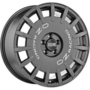 OZ Racing Rally Racing 8x19 5x100 ET35, антрацитовый (Dark Graphite Silver Lettering)