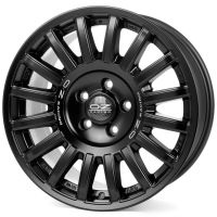 OZ Racing Rally Raid 8.5x18 6x135 ET34, black · matte (Matt Black Silver Lettering)