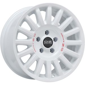 OZ Racing Rally Raid 8.5x18 5x130 ET32, белый (Race White Red Lettering)