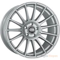 OZ Racing Superturismo Dakar 10.5x21 5x120 ET40, silver · matte (Matt Race Silver Black Lettering)