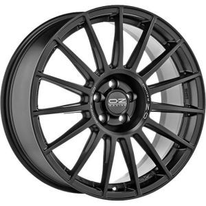 OZ Racing Superturismo Dakar 10.5x22 5x112 ET52, чёрный · матовый (Matt Black Silver Lettering)