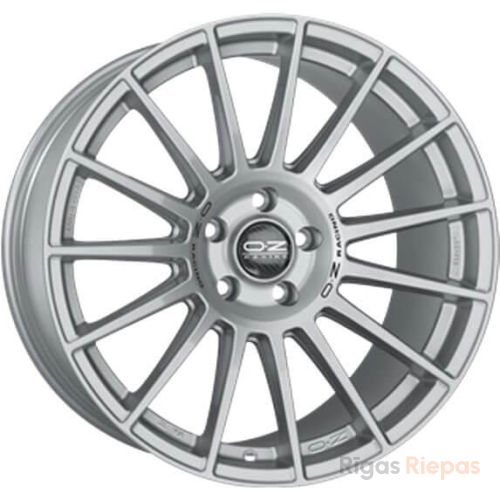 OZ Racing Superturismo Dakar 10.5x21 5x120 ET40, silver · matte (Matt Race Silver Black Lettering)