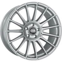 OZ Racing Superturismo Dakar 10x21 5x120 ET35, silver · matte (Matt Race Silver Black Lettering)