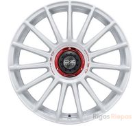 OZ Racing Superturismo Evoluzione WRC 8x18 5x112 ET48, white (Race White Red Lettering)