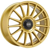 OZ Racing Superturismo Evoluzione 8x18 5x112 ET45, zelta (Race Gold Black Lettering)