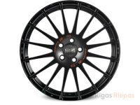 OZ Racing Superturismo GT 6.5x15 5x108 ET40, black · matte (Matt Black Silver Lettering)