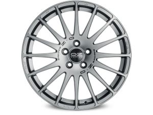 OZ Racing Superturismo GT 7x18 4x108 ET42, antracīta (Grigio Corsa Black Lettering)