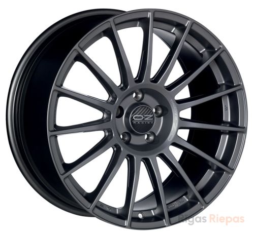 OZ Racing Superturismo LM 7.5x17 5x108 ET40, anthracite · matte (Matt Graphite Silver Lettering)
