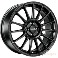 OZ Racing Superturismo LM 8x18 5x120 ET50, black · matte (Matt Black Silver Lettering)
