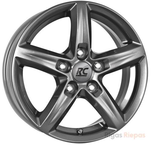 RC Design RC24 6.5x16 4x108 ET20, antracīta (Titan Metallic (TM))