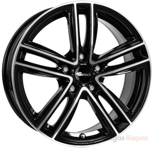 RC Design RC27 6.5x16 5x105 ET38, чёрный (Schwarz Glanz Voll Poliert (SGVP))