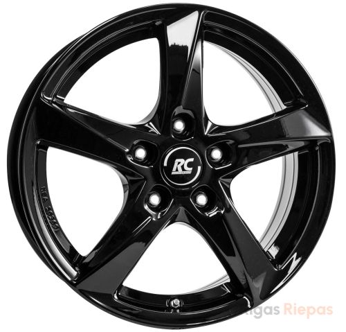 RC Design RC30 5x14 5x100 ET38, melns (Schwarz Glanz (SG))