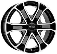 RC Design RC31 7x17 6x130 ET57, чёрный · полированный